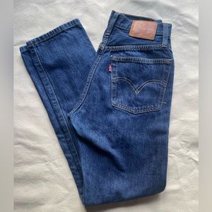 Levi’s 501 straight leg denim jeans